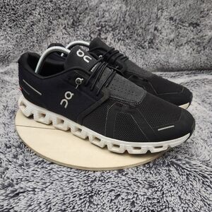 On Cloud 5 Black White Athletic Running Shoes Men’s Size 10.5